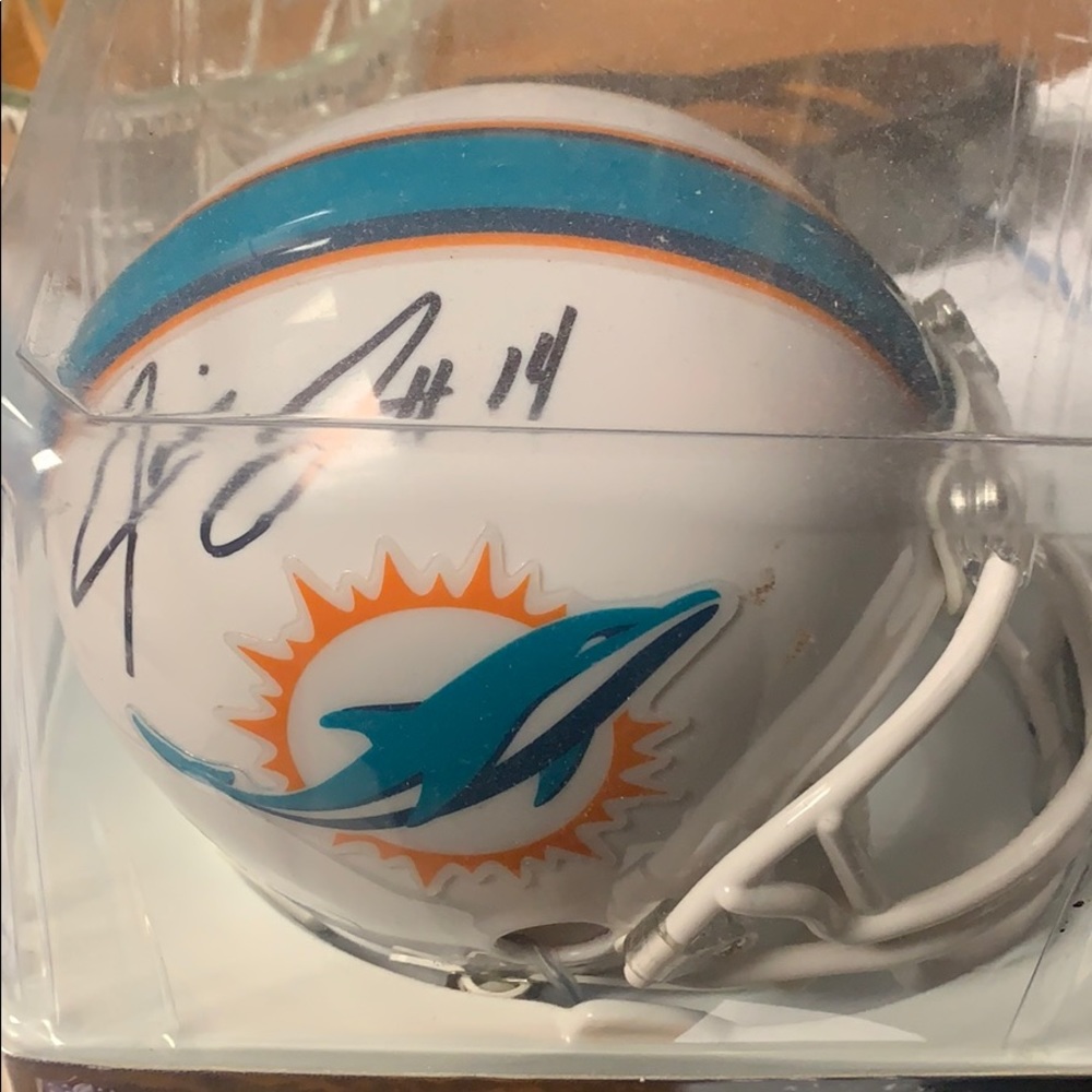 Jarvis Landry Autographed Helmet